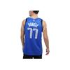 Nike Camisola Doncic Dallas Mavericks Edição Ícone 2020 Azul/Preto/Cinzento Masculino Streetwear CW3662-489