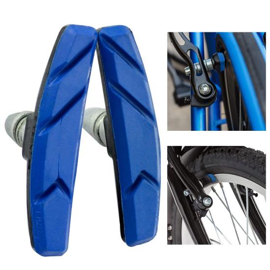

1 Pair Durable Bicycle Cycling Bike Brake Holder Pads Shoes Blocks Accessories чёрный