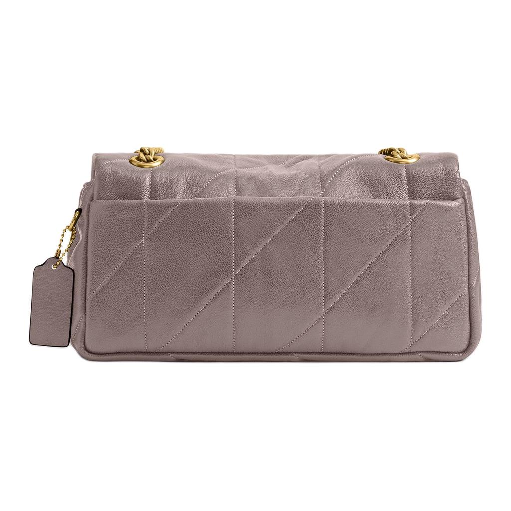Coach Tabby 26 gesteppt Klassische Logo-Beschläge Lammleder Crossbody Schultertasche Mittel Damen Taschen Asche CCW83-B4AH