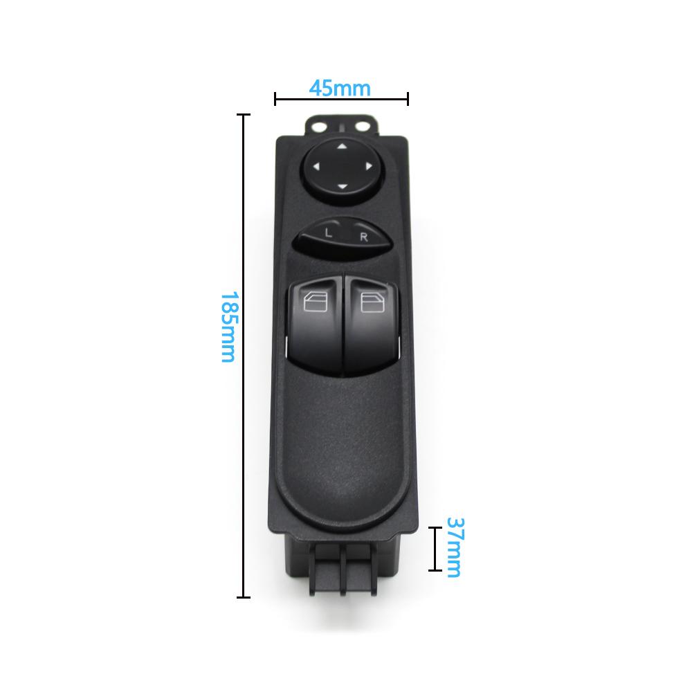 Car Front Rear Door Electric Window Switch Master Power Control Switch For Benz W639 W636 Vito Viano 2006-2015 6395450913