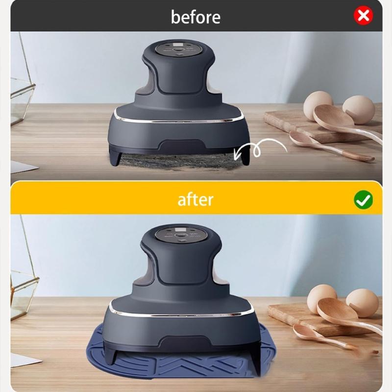 Heatproof Kitchen Mats Thicken Heatproof Mats for Air Fryers Countertop Protection Dishwasher Safe Silicone Texture