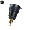Samochodowa ładowarka motocyklowa Podwójna szybka ładowarka USB 12-24 V QC3.0 Adapter do ładowania ze stopu aluminium