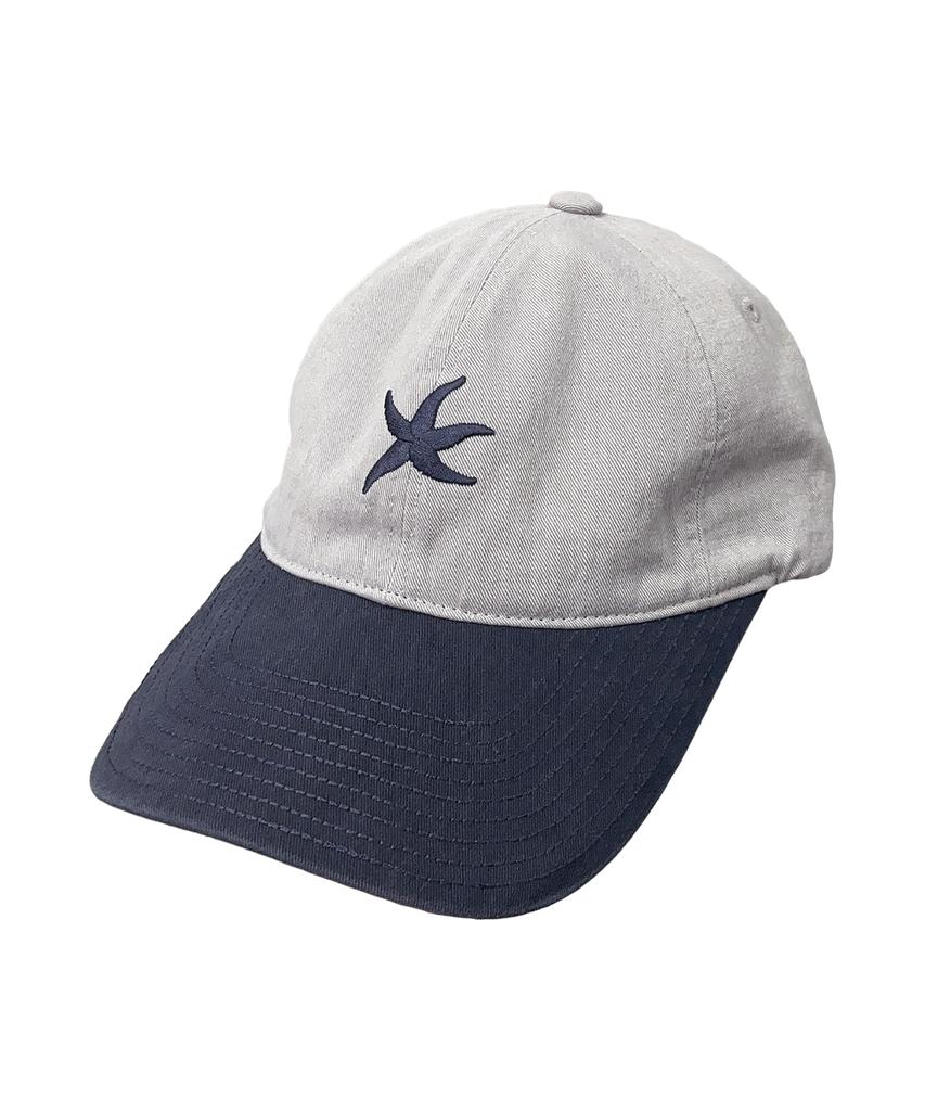 THE COLDEST MOMENT Tcm Starfish Cap (Light Grey/Navy)