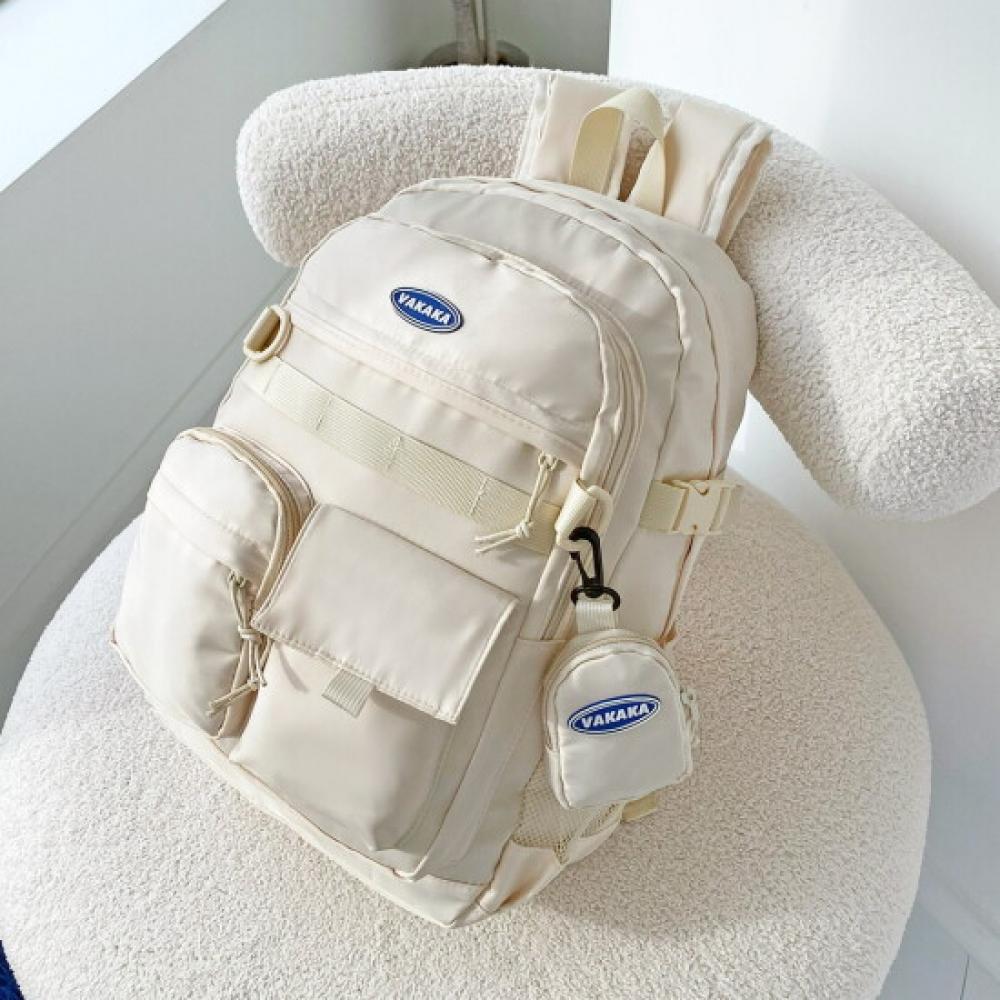 Fromheaven Large Capacity Backpack Student Travel Bag