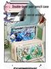 Large-Capacity Transparent Pencil Case for Girls - Souvenir Set