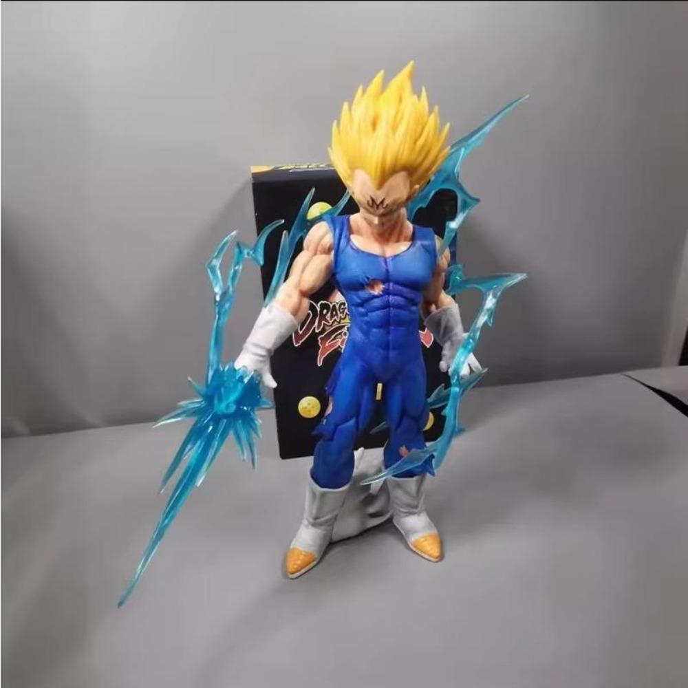 28cm Dragon Ball Z Anime Figure Majin Vegeta Action Figure GK Super Saiyan Vegeta Figurine Adult Collection Model Playthings Gifts