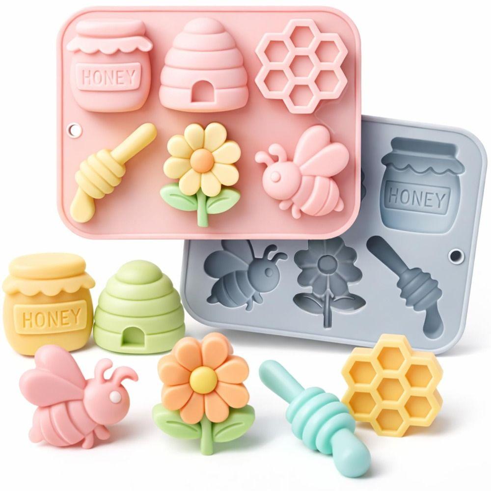 Bee Theme Chocolate Dessert Mold Reusable Baking Mould New Mousse Cake Mold  Baking Tools