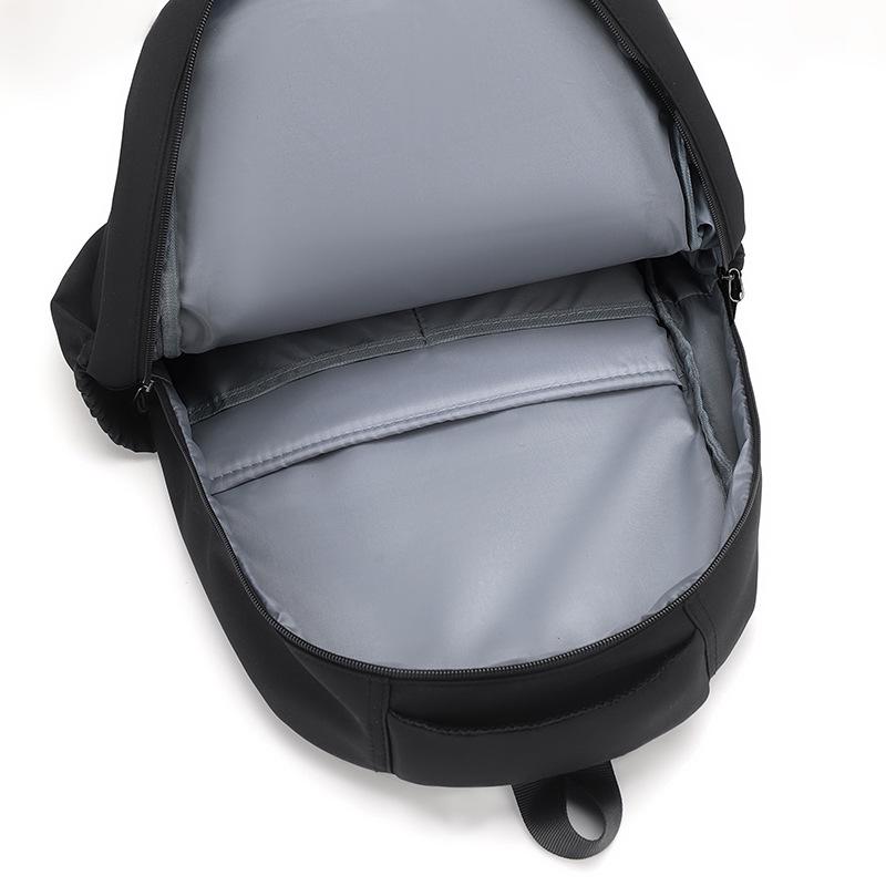 Large Capacity Korean Style Lightweight Laptop Backpack: Durable & Simple Design for Short-Distance Travel