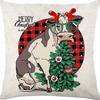 New Christmas Combination Pillowcase Home Sofa Decoration Cushion Pillowcase