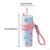 710ml Drinking Bottle with Carry Rope for Camping And Travel