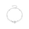 Sakura Bracelet Women's Light Luxury Niche Design Bracelet Hand Jewelry for Girlfriend's Valentine's Day Birthday Gift