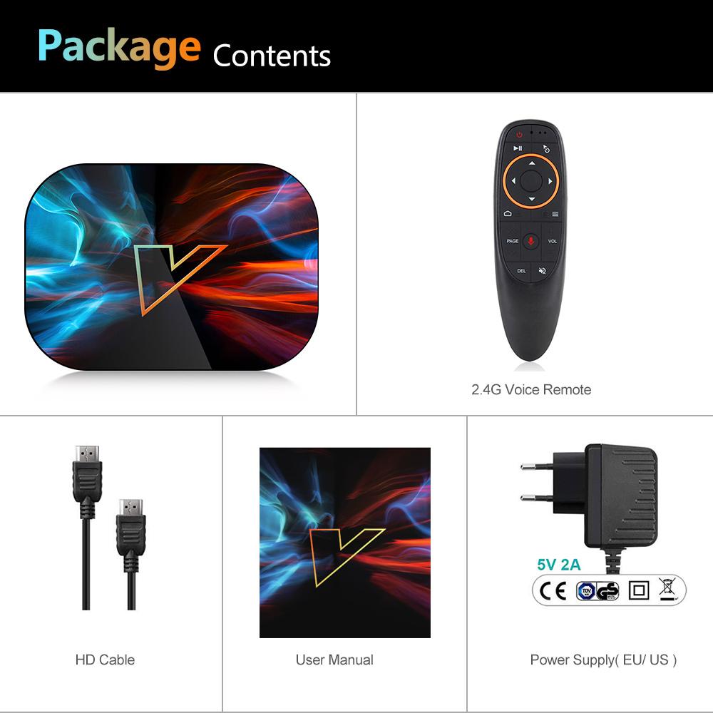 X4 ATV androidtv 11.0 Smart TV Box Amlogic S905X4 Unterstützt 4K 60fps AV1 Dual-WLAN Set-Top-Box