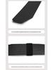 Men's Durable Non-Slip Woven Leather Belt with Alloy Buckle