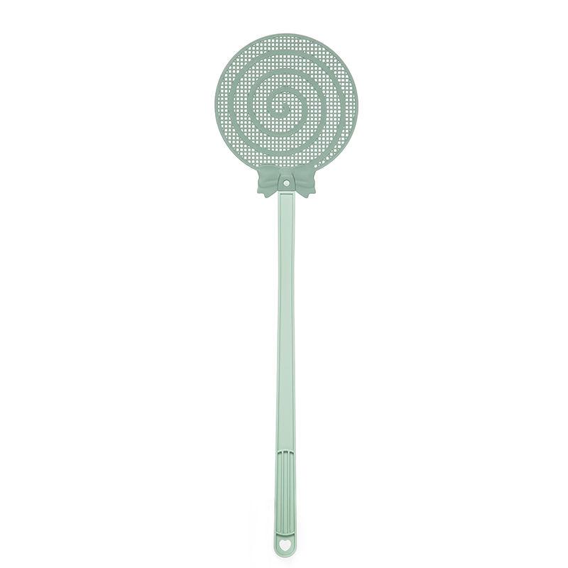Fly swatter cute household simple cartoon large plastic long handle thick mosquito swatter plastic fly swatter