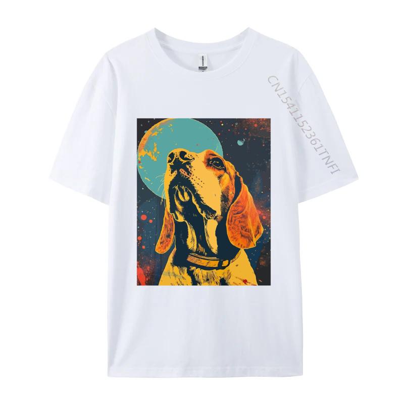 

Beagle Dog Grunge Portrait Tshirt Men T Shirt Funny Dog Fitted Shirt Latest Design Clothing 100 Cotton Gift Idea TShirt S