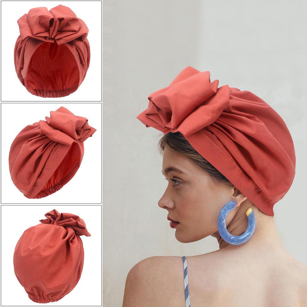 2022 Women's Retro Floral Headscarf & Pullover Hat - French & American Style