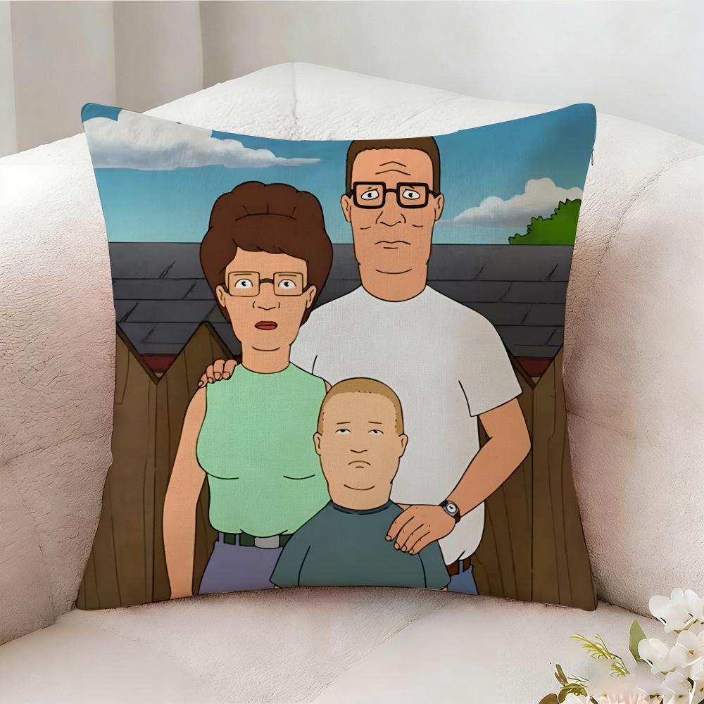 Kking Of The Hill Pillow Case Pillowcase Doublesided Printed Sofa Cushion Bedroom Headboard Pillow