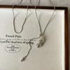 Women's Autumn and Winter Neck Hanging Long Sweater Necklace