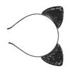 Reversible Sequin Cat Ears Headband Shiny Cat Ear Hair Hoops Women S Kitty Hair Accessories