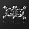 Sex toy Female Stainless Steel Adjustable play  metal Nipple Clips Breast Fetish BDSM Sexy Shop Erotic Accessories