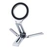 Magnetic Phone Stand Aluminum Alloy Desk Holder for Cell Phone Video Recording Travel Portable Foldable Tripod Adjustable Angle Phone Mount