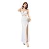 Temperament Elegant Slim-fitting Nightclub Women's Clothing Women's Flavor Low-cut Hip-wrapped Deep V-thin Suspender Dress