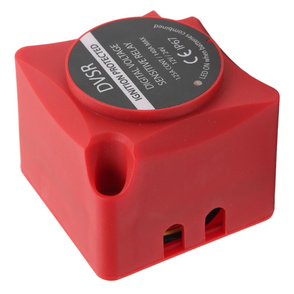 Battery Isolator Kit VSR Voltage Sensitive Relay Automatic Charging DC 12V 24V 140A for ATV UTV RV C