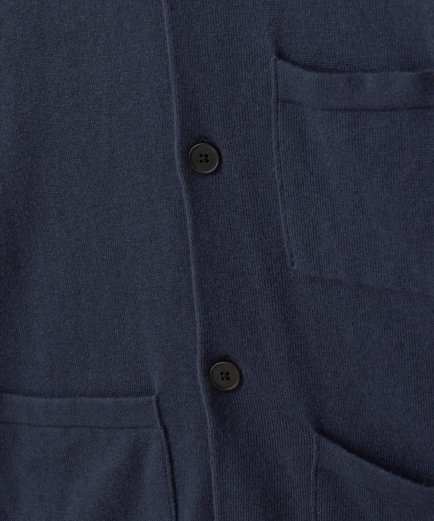 Another Office Knitted Coverall Jacket (French Navy)