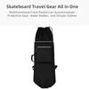 Waterproof Skateboard Bag Oxford Cloth Skateboard Gear Bag Skateboard Backpack  Outdoor Sports