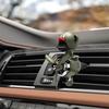 New Car Air Outlet Clip Cartoon Bear Propeller Small Airplane Shaking Head Doll Car Decoration Interior Ornaments Creative