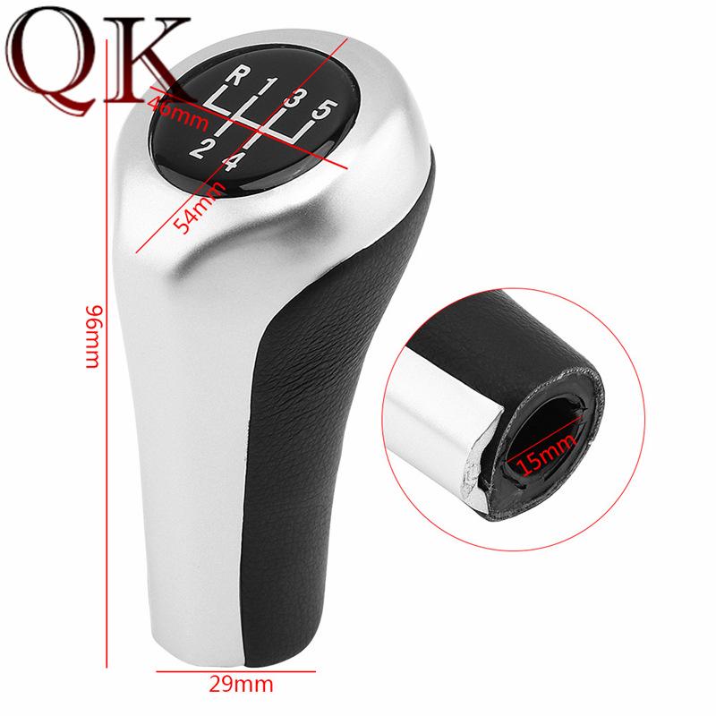 BMW Interior Modification Silver Gear Shift Knob