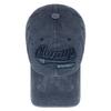 Men's Retro Washed Baseball Cap - European & American Style Embroidered Duckbill Sunshade