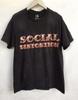 Vintage 90s Social Distortion Punk Band Tee Double Sided S5XL PA6286