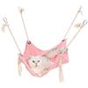 Cats House Hanging Hammock Heavy Duty Swing Bed Small Animal Hamster Cage Bed