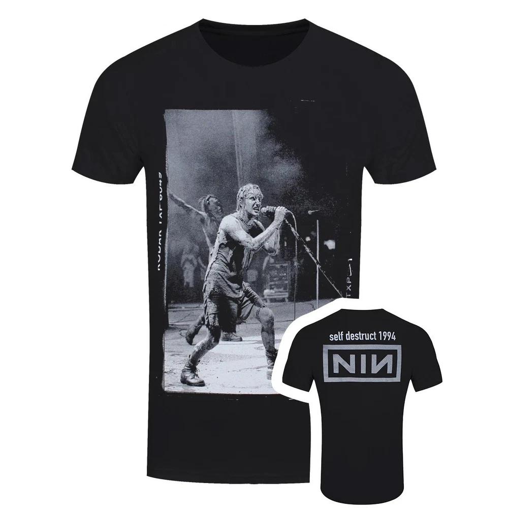 Nine Inch Nails TShirt NIN Self Destruct 94 Official Black New S