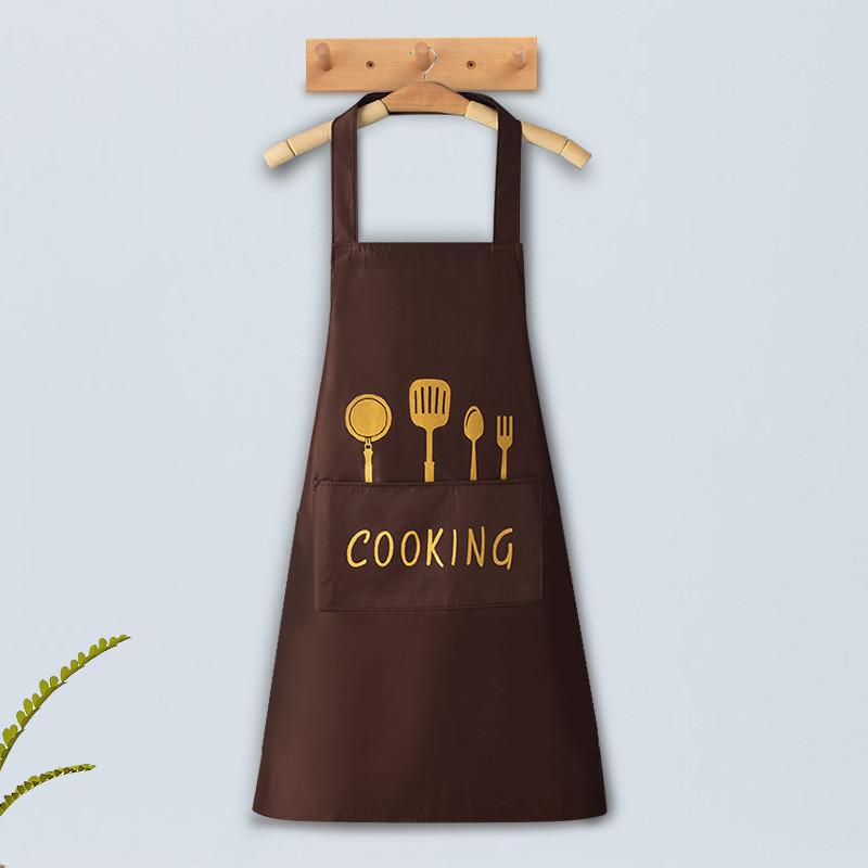 Sling Aprons Fork Wipes Kitchen Waterproof Oil Resistant Thicken Oversizeds