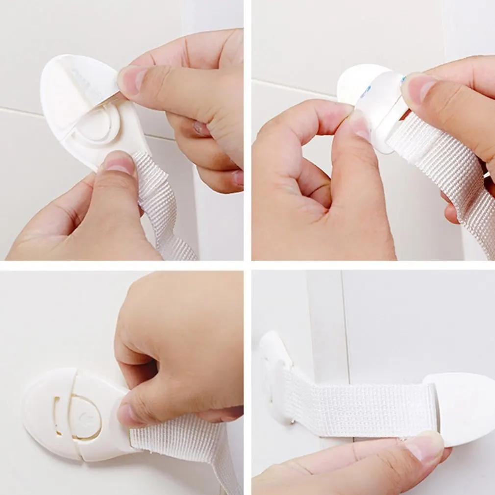 1/5/10PCS Multifunctional Baby Bag Lock Children's Cabinet Locks Punch-free Childproof Drawer Lock Anti-pinch Baby Equipment