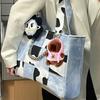 Sweet Plush Hoodies Capybara Keychain Pendant Lovely Hangings Decorations Keyring Charm for Purse Bag Backpack Handbag