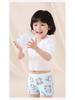 Girls' Pure Cotton Boxer Briefs - Class A, No-Pinch Design, Soft Cotton Crotch for Students and Toddlers