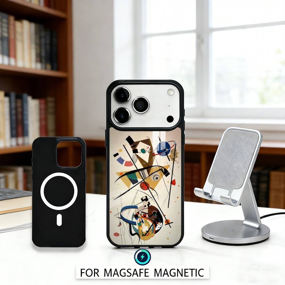 P-Picasso A-Abstract A-Art P-Painting Phone Case For iPhone17,16,15,14,13,12,Pro,Max,Magnetic For Magsafe Wireless Charging