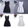 New Princess Style Sleeveless A-line Dress With Flattering Fit And Charming Accessories