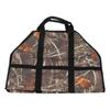 Firewood Carrier Bag Large Capacity Oxford Cloth Wood Log Carrier Tote Bag with Reinforced Handle Leaf Camouflage
