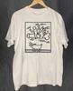 Keith Haring Cotton White Shirt Unisex Concert S To 5XL FN1607 Unisex T-Shirt