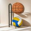 Layer Basketball Storage Rack Soccer Ball Organizer Vertical Stand for Sports Equipment
