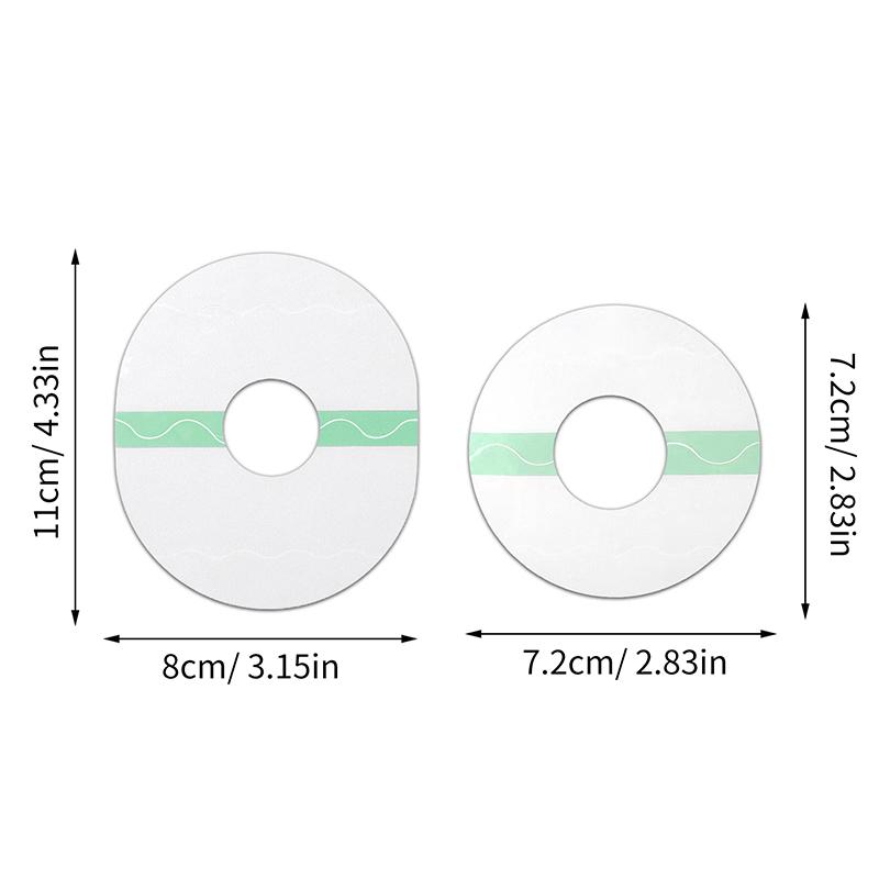 5/10Pcs Invisible Sport Adhesive Fixed Patch Waterproof Sensor Protective Patch Transparent Stretch Adhesive Patch Non-Marking