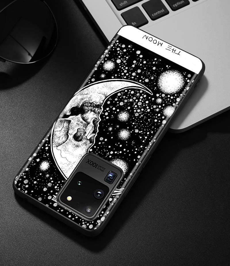 Case For Samsung Galaxy Note 10 Lite Plus 20 Ultra 8 9 S20 FE S21 S10 Soft Silicone Phone Cover Funda Witches Moon Tarot Shell