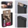 Phone Case For Samsung Galaxy Z Flip 7 FE 6 5 4 3 Flip6 Flip7 Multifunctional Card Holder Hinge Protection Kickstand Cover