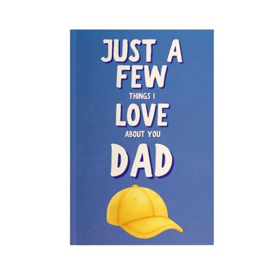 Father s Day Gift Notebook What I Love about You Fill