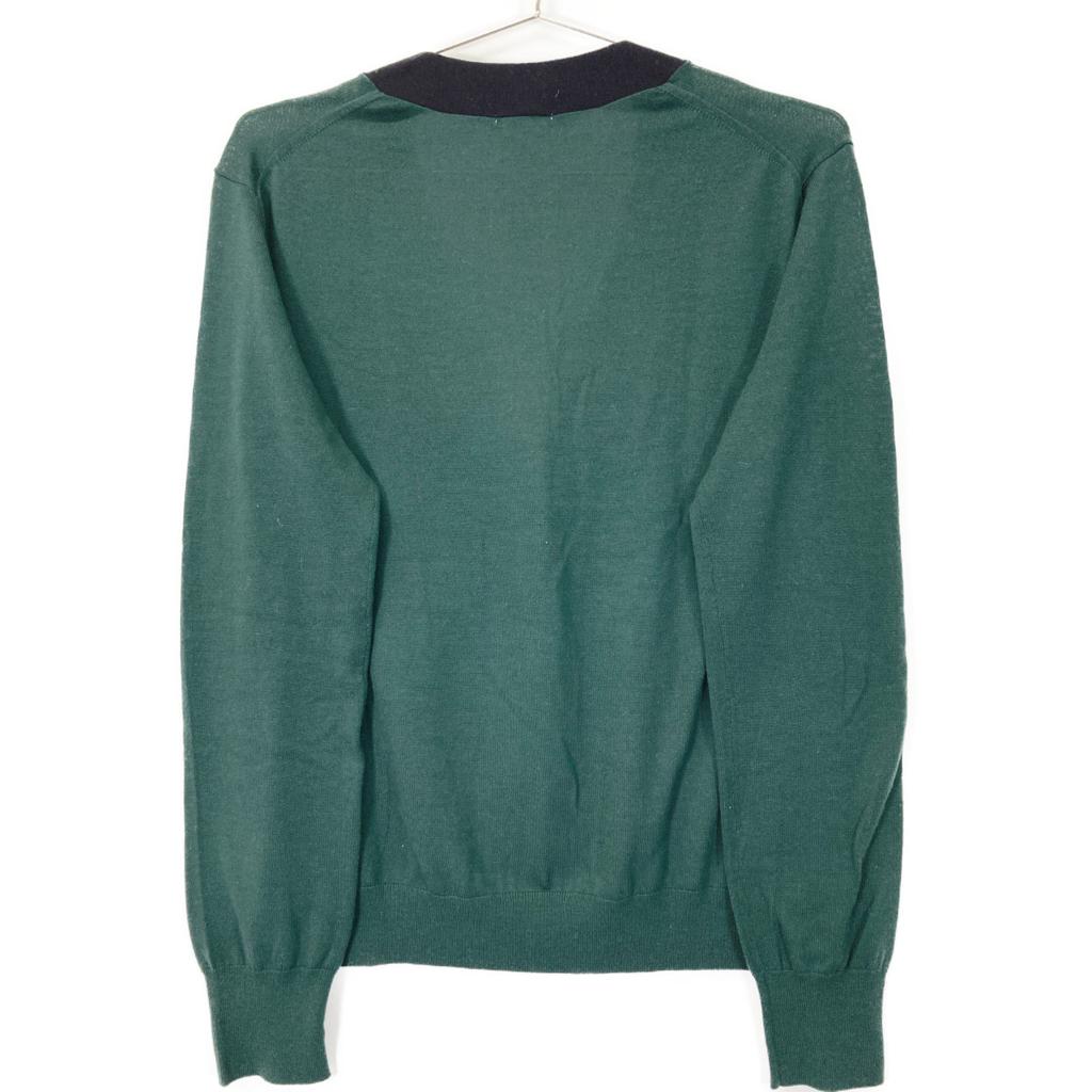 SOV. 23 year old green merino wool knit cardigan tops 38 greenUsed