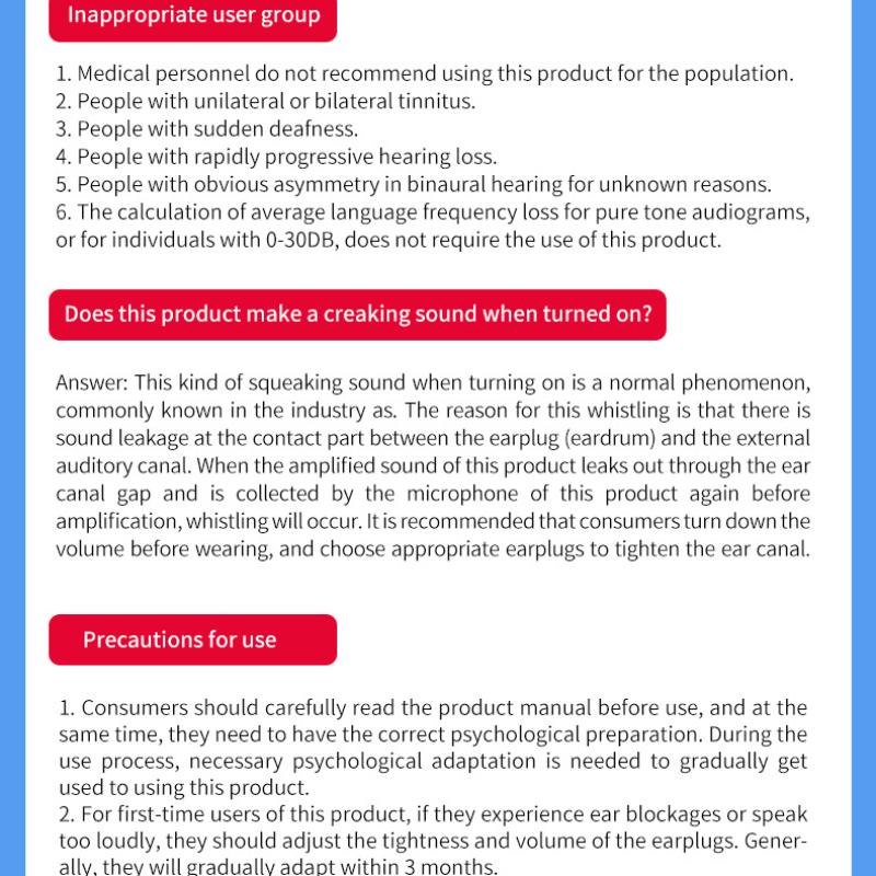 Multi Functional Portable Hearing Aid Auxiliary Headphones Digital Multi-channel Hearing Aid Headphones